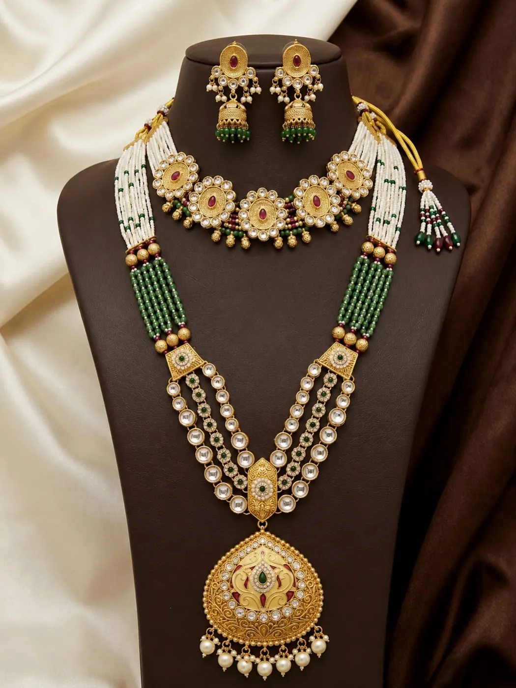 Rajwada Rani Haar & Choker Set